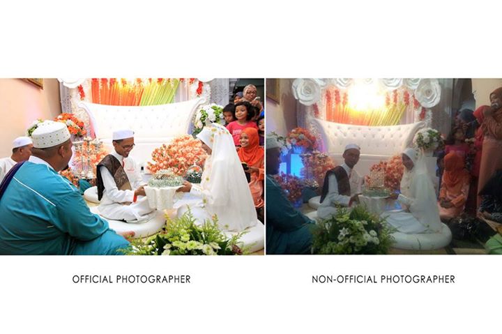 3 manfaat ambil professional wedding photographer