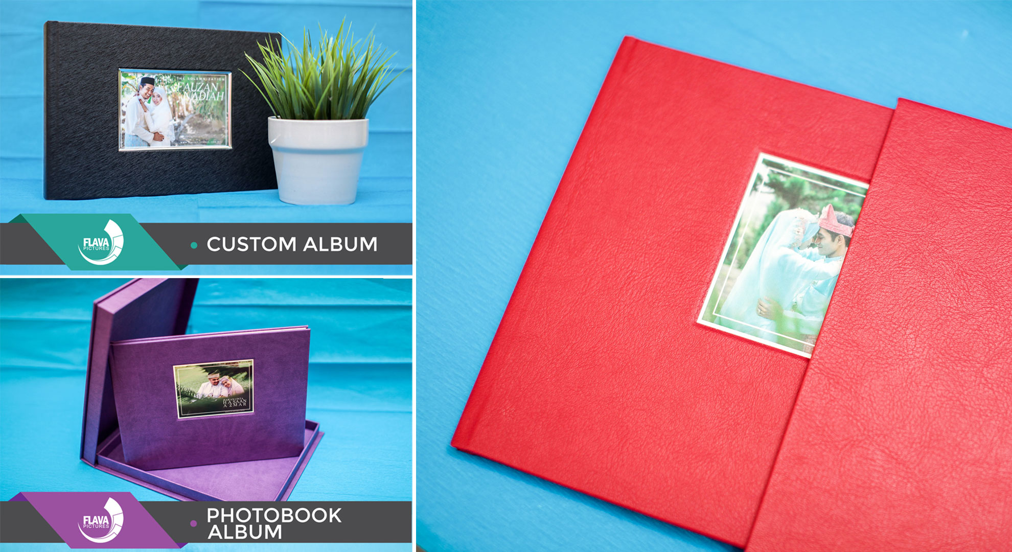 wedding photobook and custom album